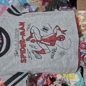 Gray Spider-Man Graphic T-Shirt